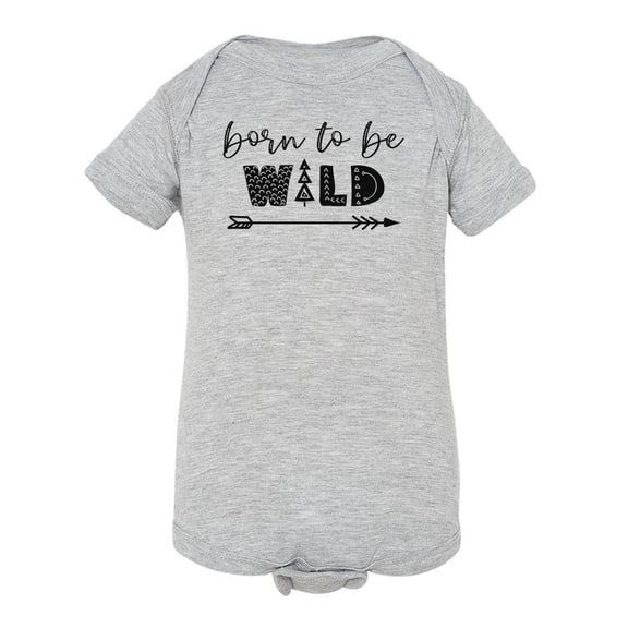 Born To Be Wild Tree And Arrow Bodysuit Infant -Image by Shutterstock, Newborn