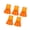 Orange, variant on M Buder 5 Pack 19mm / 0.75 Inches Replacement Rubber Crutch Tips, Heavy Duty Non-Slip Walking Cane Caps for Seniors, Shock Absorbing Walking Stick Ends, Orange