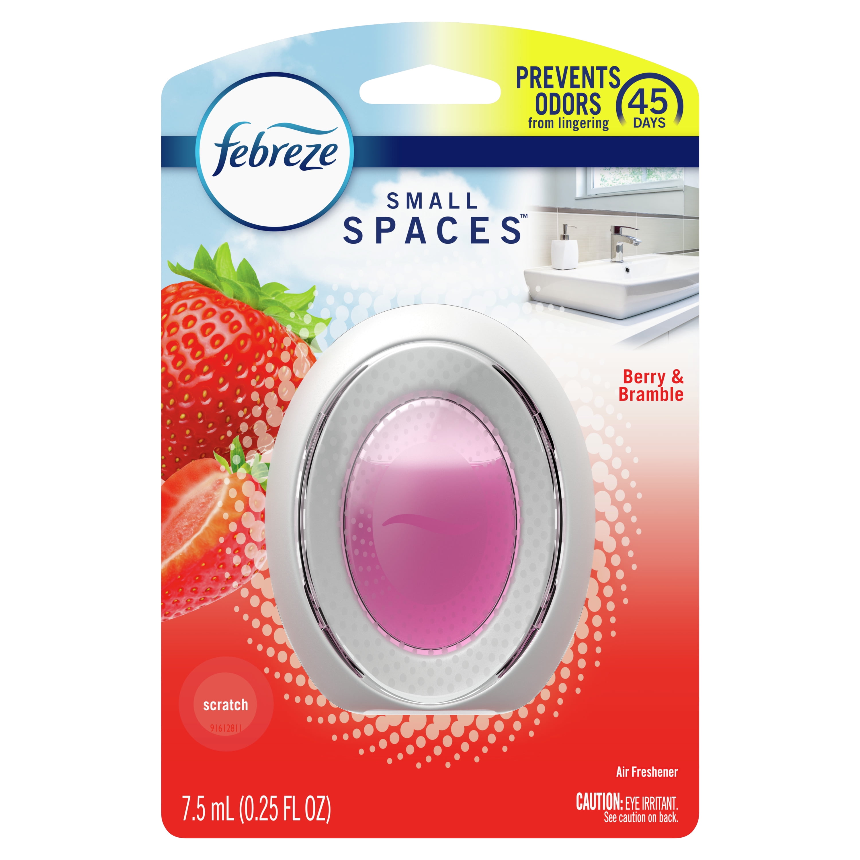 Febreze Small Spaces Air Freshener Berry & Bramble, .25 fl oz