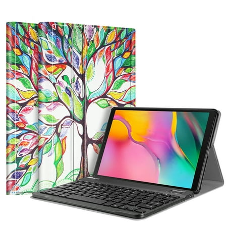 Fintie Keyboard Case for Samsung Galaxy Tab A 10.1 2019 Model SM-T510/T515 Wireless Bluetooth Keyboard Cover Love (Best Keyboard App 2019)