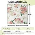 thumbnail image 2 of Square Tablecloth with Elastic Edges 36 * 36 Inch Waterproof Pioneer Table Cover Washable Indoor and Outdoor for Party Kitchen Dinner Banquet Patio Picnic, 2 of 6