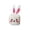 Pink#1, variant on Shipiny 50PCS Rabbit Ear Candy Gift Bags, Cute Plastic Packaging Bags for Children's Day Gifts, Snacks, Snowflake Crisp, Cookies and Baking Goods, Lovely Festival Wrapping Bags, Pink#1