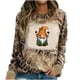 thumbnail image 2 of Ichuanyi liquidación moda para mujeres manga casual de manga redonda redonda de cuello estampado blusa tops blusa ICHUANYI WER202308215221, 2 of 5