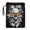 Flame Skull Smoke, variant on HELLHERO Book Lovers Gift Book Cover Sleeve, 11.42 x 8.66 Inch Polyester Fabric Reusable Protector Wrap Bag Book Organzoer Holder with Pocket, Gift Bag
