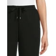 thumbnail image 4 of Time and Tru Women's Pull On Jogger with Dolphin Hem, 4 of 5