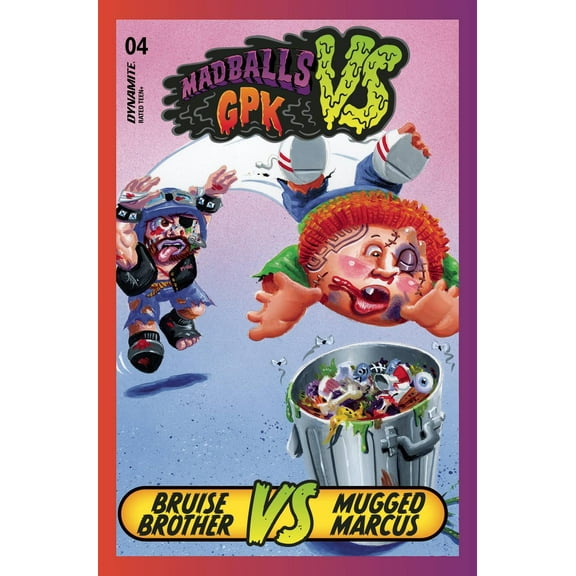 Madballs Vs Garbage Pail Kids #4 Cvr C Trading Card Dynamite Comic Book