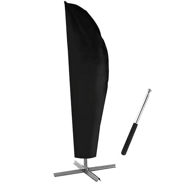 Cubierta de sombrilla portátil/Anti-UV, cubierta de sombrilla, cubierta de sombrilla de jardín impermeable, viento, decoloración, para sombrilla de jardín portátil al aire libre TUNC Sencillez