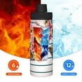 thumbnail image 5 of Pofeuu Bird and Floral Print 18oz Sports Insulated Kettle Stainless Steel Vacuum Water Bottle Leakproof Sport Flask, 5 of 7