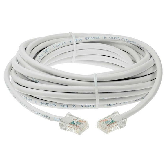 SF Cable Cat6 UTP Non-Booted Ethernet Cable, 150 feet - White