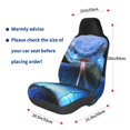 thumbnail image 3 of Fotbe Blue Viper Snake 2 Funda para Asiento de Auto con Estampado – Impermeable y Antisudor – Ajuste Universal, Lavable a Máquina, Antideslizante (1 Pieza), 3 of 5