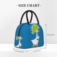 thumbnail image 2 of Pofeuu Goose Holding an Umbrella Print Lunch Bag for Adult Insulated Lunch Box,Leakproof Cooler Food Lunch Containers Reusable High Capacity Lunch Tote Bags-One Size, 2 of 6