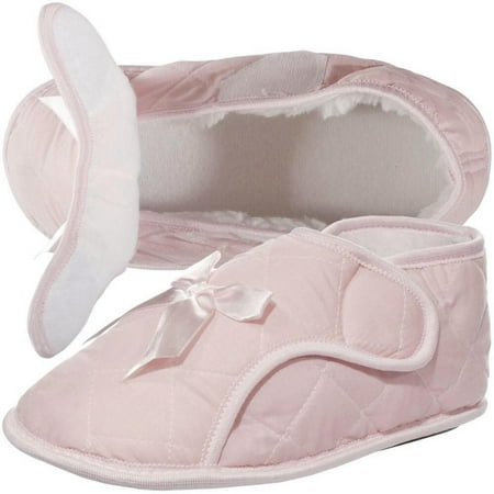 

Womens Edema Bootie Slipper for Swollen Feet