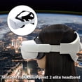 thumbnail image 2 of Tmvgtek Diadema Ajustable Para Oculus Quest 2 Correa Para La Cabeza Con Almohadilla De Espuma, 2 of 9