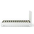 thumbnail image 2 of Furniture of America Mellie Mattress Ready Faux Leather White Full Kids Bed with 6" Mattress, 2 of 10