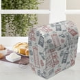 thumbnail image 3 of London Stand Mixer Cover, Popular English Country Culture Tourist Attraction Travel Theme, Kitchen Appliance Organizer Bag Cover with Pockets, 5 Quarts, Vermilion Dark Blue, by Ambesonne, 3 of 4