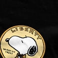 thumbnail image 4 of Camiseta de manga corta de Charlie Brown y Snoopy de Peanuts, camisetas vintage de verano de algodón puro con cuello redondo, camisetas de talla grande 5XL, 4 of 5