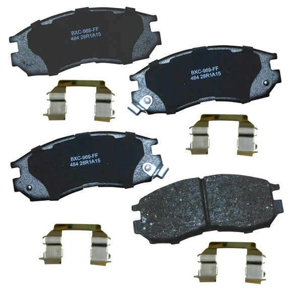 Disc Brake Pad Set Fits select: 1993-2001 MITSUBISHI GALANT, 1999-2001 MITSUBISHI ECLIPSE