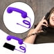 thumbnail image 5 of Auricular de teléfono retro con volumen ajustable para llamadas de teléfonos inteligentes Violeta, 5 of 9