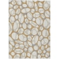 thumbnail image 2 of Addison Rugs Chantille Indoor/Outdoor Contemporary Abstract Gold Machine Washable Rectangle Rug, 8' x 10', 2 of 8