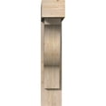 thumbnail image 2 of Ekena Millwork 7 1/2"W x 28"D x 36"H Funston Block Smooth Bracket w/ Offset Brace, Douglas Fir, 2 of 25