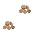 thumbnail image 1 of paramount NEW Kitchen 100Pcs Blank Kraft Paper Hanging Hole Gift Label Diy Craft Paper 1pcs 2Set, 1 of 6