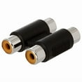 thumbnail image 3 of 2 Rca Coupler Dual Rca Connector Av Adapter Video Or Audio Rca Cable Extender, 3 of 4