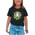 thumbnail image 4 of WEAIXIMIUNG T-Shirts pour Filles Garçons Filles Manches Courtes Col Rond T-Shirts Imprimés Hauts pour Enfants, 4 of 5
