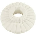 thumbnail image 5 of Meridian Furniture Arc Cream Velvet Modular Sectional, 5 of 7