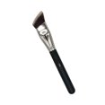thumbnail image 1 of Brocha para base y , brochas de maquillaje de fibra sintética suave, brocha Kabuki en ángulo para pulidor en crema, 1 of 9