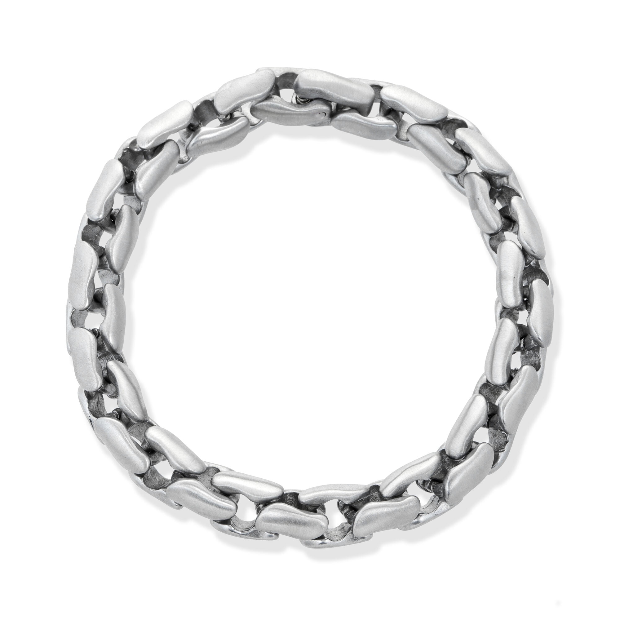 Metro Jewelry Thick Specialty Bracelet for Men in Stainless Steel