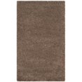 thumbnail image 5 of SAFAVIEH Santa Monica Chelsey Solid Shag Area Rug, Taupe, 4' x 6', 5 of 10