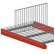 Global Industrial Pallet Rack Wire Deck Divider, 40"D x 18"H