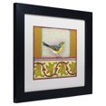 thumbnail image 3 of Trademark Fine Art 'Small Bird 241' Canvas Art by Rachel Paxton, White Matte, Black Frame, 3 of 4