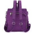 thumbnail image 4 of LHSHIDU Women Shoulder Backpack Multi-Pocket Nylon Purse Large Capacity Waterproof Casual Daypack, 4 of 7