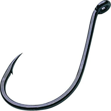 Gamakatsu Octopus Hook in High Quality Carbon Steel, NS Black, Size 1/0 ...