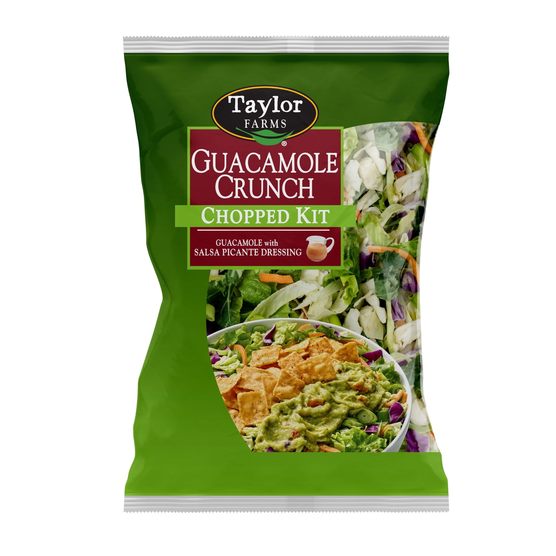 Taylor Farms Guacamole Crunch Chopped Salad Kit, 11.25 Oz, Vegetarian, Gluten Free