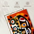 thumbnail image 6 of Elephant Stock Dreaming African Woman Wall Art - Vertical Canvas Wall Art - Living Room Wall Decor - People Canvas - Black And Orange Decor By Emmanuel Signorino - 32" x 48", 6 of 8