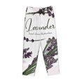 thumbnail image 4 of Disketp Lavender Herbs And Plants Print Women'S Comfy Pajama Pants Casual Drawstring Palazzo Lounge Wide Leg Pants, 4 of 9