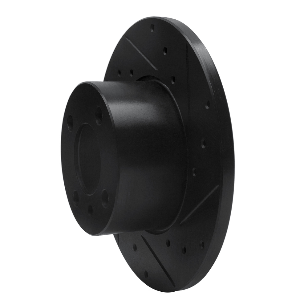 Dynamic Friction Company 633-31006R DFC Brake Rotor - Drilled And Slotted - Black