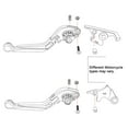 thumbnail image 2 of Motorcycle Accessories CNC Aluminum For CB300F CBR300R 2014-2019 CB 300F CBR 300R Adjustable Folding Brake Clutch Levers, 2 of 7