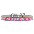 thumbnail image 6 of Mirage Pet Crystal and Bright Pink Spikes Dog Collar Pink Ice Cream Size 10, 6 of 6