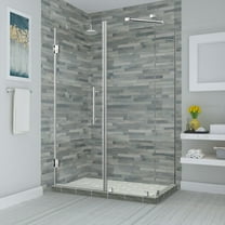 Aston Sen967ez-622436-10 Bromley 72" High X 62" Wide X 36" Deep Hinged Frameless Shower