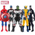 thumbnail image 2 of Figuras de acción de los vengadores, Iron Man, Black Panther, Marvel, Capitán América, Hulk, nuevo estilo, juguetes para niños, regalo, 12 pulgadas, 30CM Fivean  unisex, 2 of 2