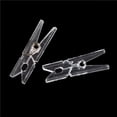 thumbnail image 3 of 20pcs Mini Clear Plastic Doll Clothespin Photo Paper Peg Clips Laundry Hangers, 3 of 8