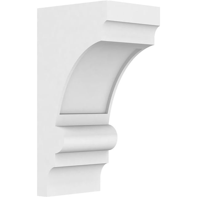 Ekena Millwork CORP07X09X18DIA Standard Diane Architecture Grade PVC Corbel - 18 x 7 x 9 Po.