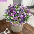 thumbnail image 5 of Scidweet Artificial Flowers for Outdoors, 36 Bundles Fake Silk Flowers Faux Plastic Plant UV Resistant for Spring Summer Porch Garden Yard Planter Indoor Outdoor Home Decor, Multicolor, 5 of 7