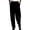 BLACK, variant on Edwards Garment Traditional Baggy Elastic Waist Chef Pant, Style 2001