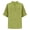 Green, variant on Button Down Shirts for Women Relaxed V Neck Three Quarter Sleeve Button Front Design for Vacation Weekends and Relaxed Styling 3/4 Length Sleeve Tops for Women