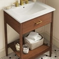 thumbnail image 5 of Zaire Bathroom Vanity in Walnut White, 5 of 9
