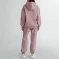 thumbnail image 5 of SUNBS Lounge Sets for Women 2 Piece Sets Sweat Set Suits Sweatpants Womens Hoodies Outfits Clothes, 5 of 8